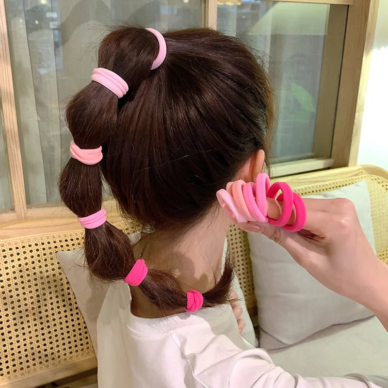 32pcs/Box Elastic Hair Bands Rubber Band Hair Ties Rope Headband Hair Accessories