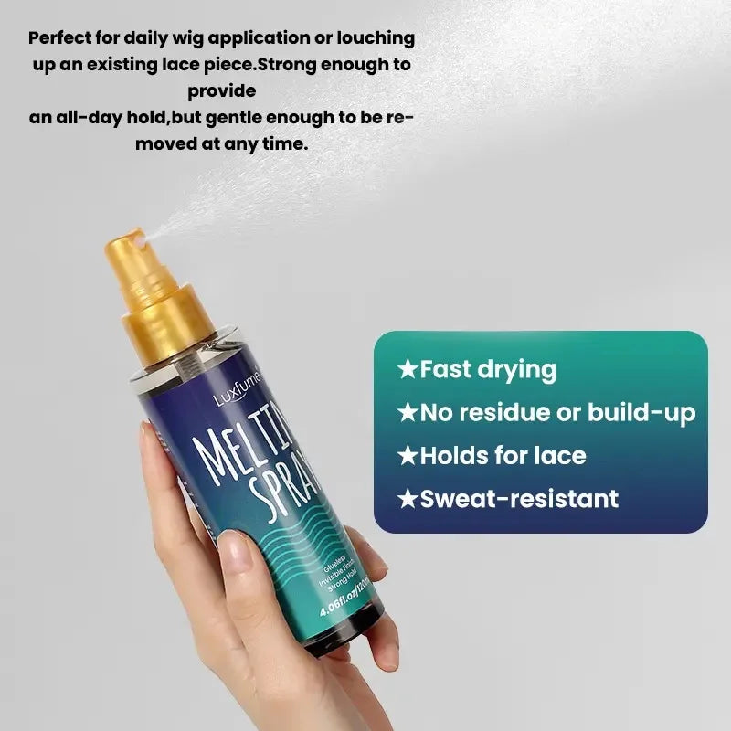 wig installation kit set Melting Spray for Lace Wigs Got2b Spray for Wig Got 2b Spray Glue for Lace Front Hair Gel Accessories