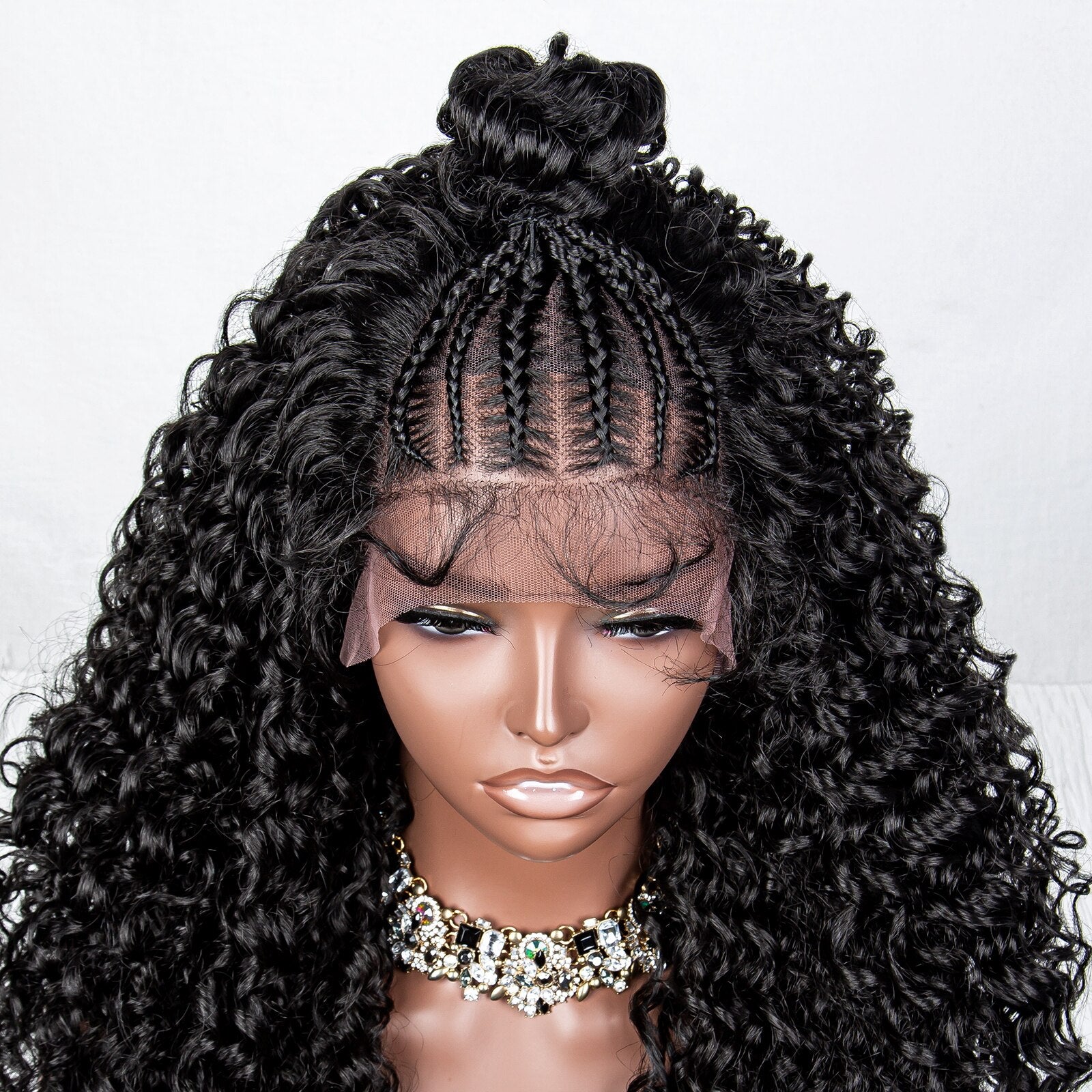 Lace Front Natural Hairline Knotless Bouncy Hair - Supreme Lush Hair