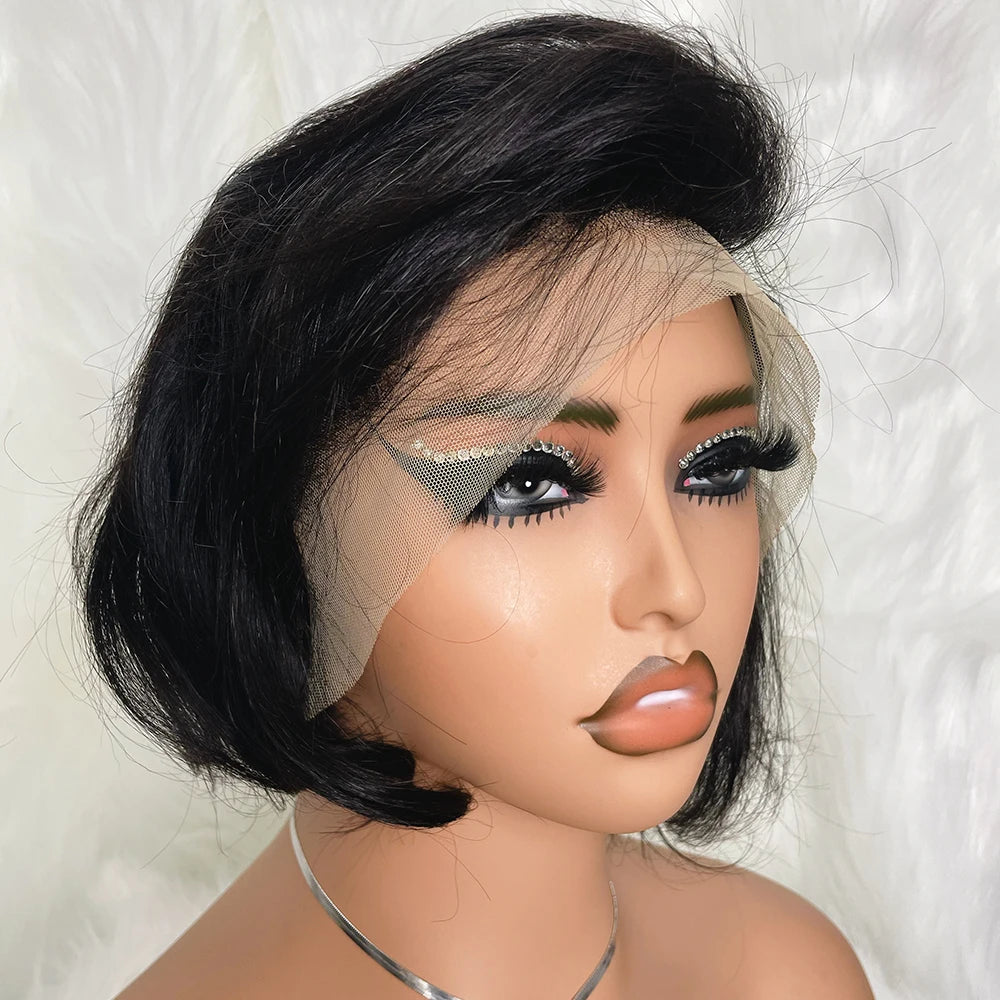 13X4 Lace Frontal Wig Natural Glueless Wig