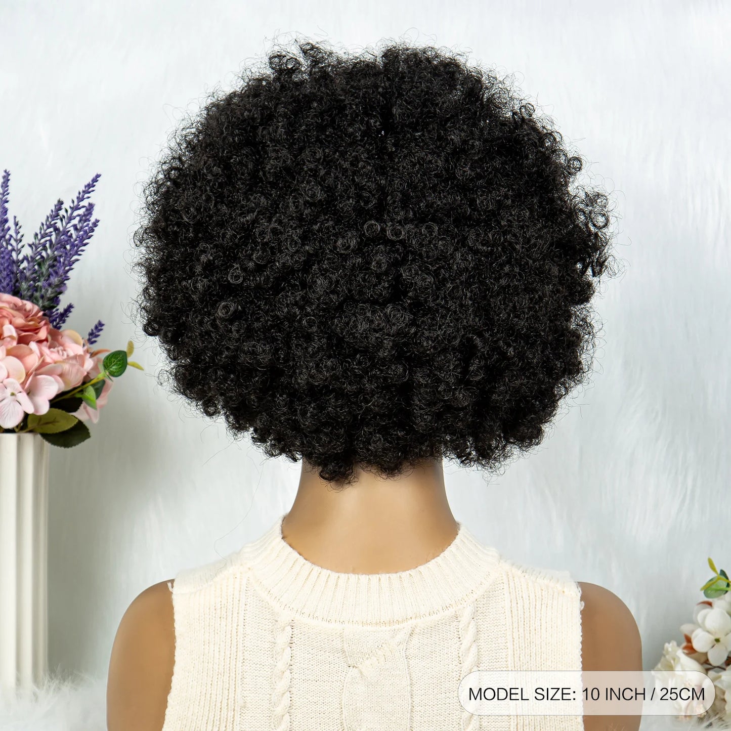13x6 Lace Front  Cornrow With Baby Hair  Kinky Curly Hair Wigs