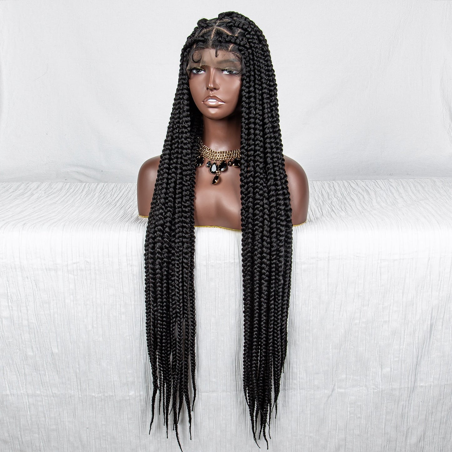 Braided Full Lace Lace Wig Box Braids - Supreme Lush Hair