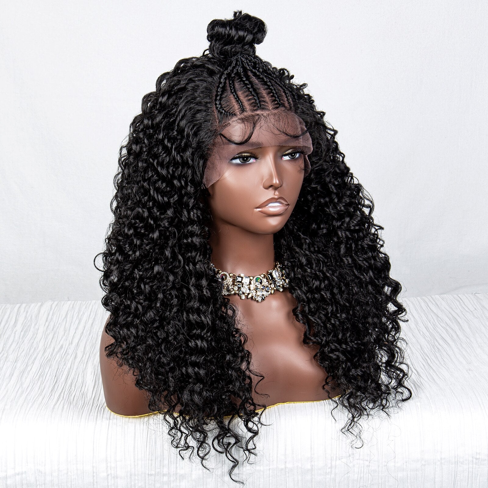 Lace Front Natural Hairline Knotless Bouncy Hair - Supreme Lush Hair