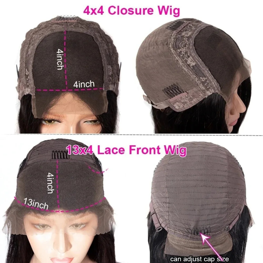 Straight Short Bob Wig Remy Human Hai