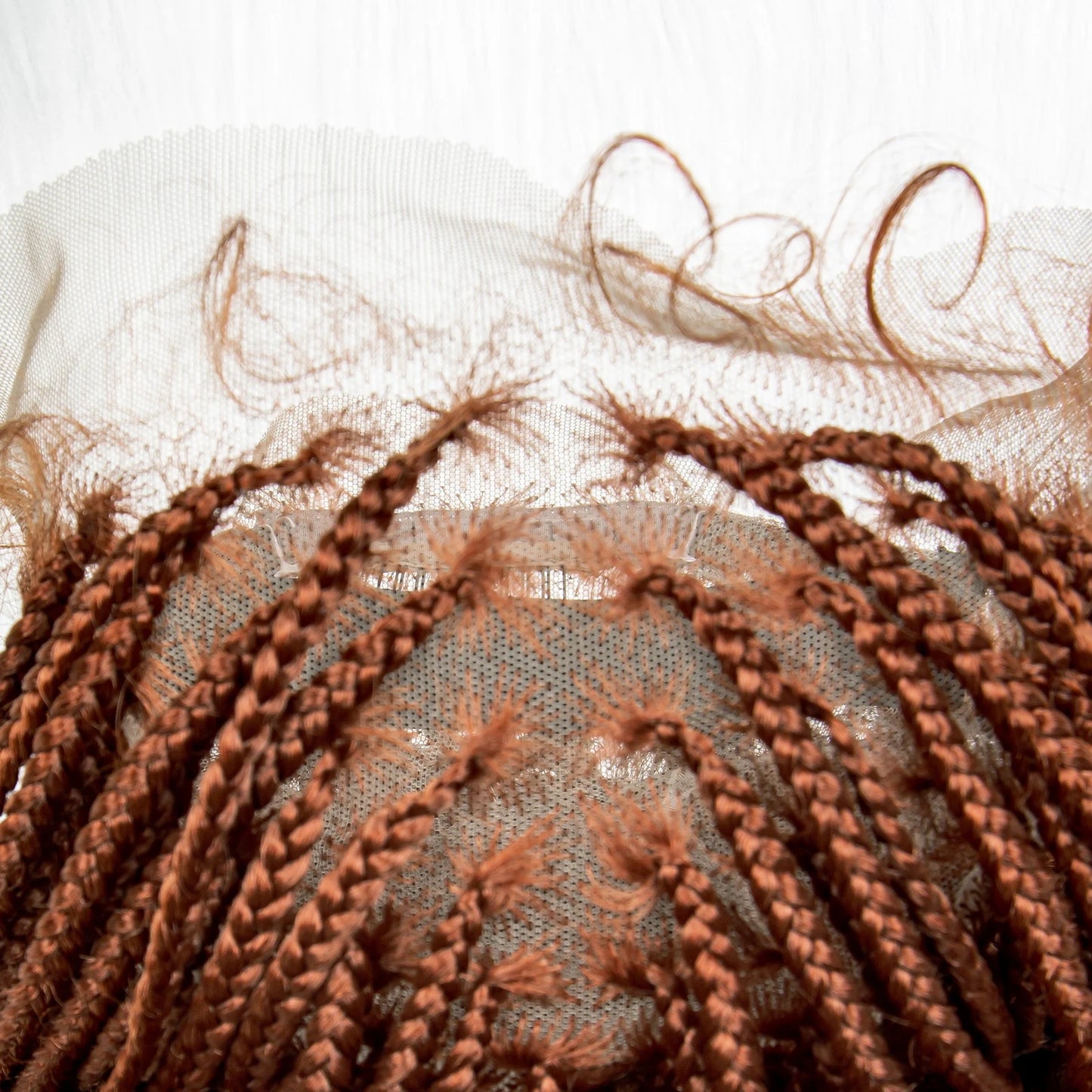 Synthetic Transparent HD Full Lace Braided Wigs Knotless Box Cornrow 
