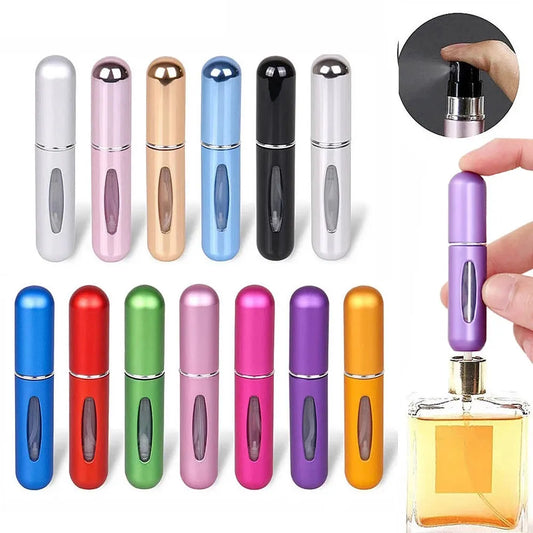 8/5ml Perfume Atomizer Portable Liquid Container For Cosmetics Traveling Mini  Spray Empty Refillable Bottle