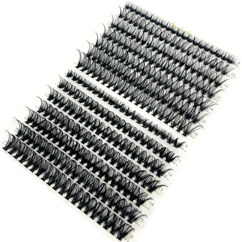 30D 40D 60D 80D Mixed Tray Individual Lashes 3D Russia Volume Eye Lashes Soft Natural Lashes Mink Lash Cluster