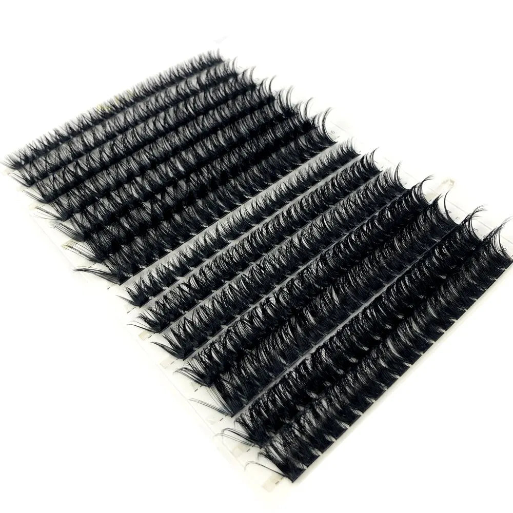30D 40D 60D 80D Mixed Tray Individual Lashes 3D Russia Volume Eye Lashes Soft Natural Lashes Mink Lash Cluster