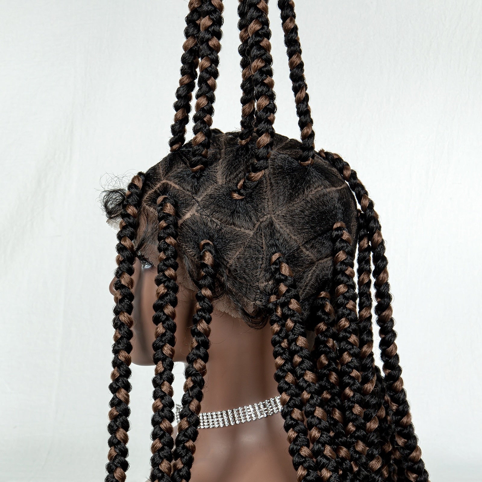 Braided Full Lace Lace Wig Box Braids - Supreme Lush Hair