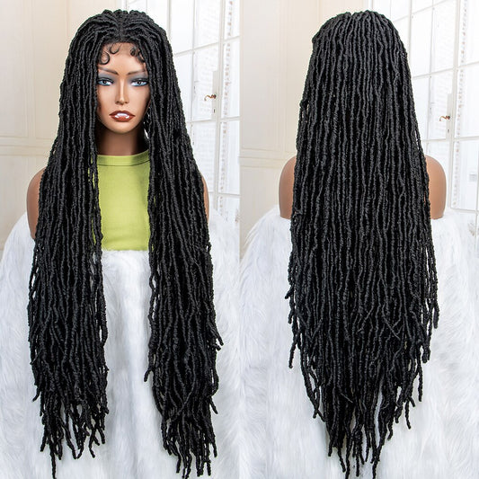 36 Inches Synthetic Full Lace Dreadlock Box Braided Wigs - Supreme Lush Hair