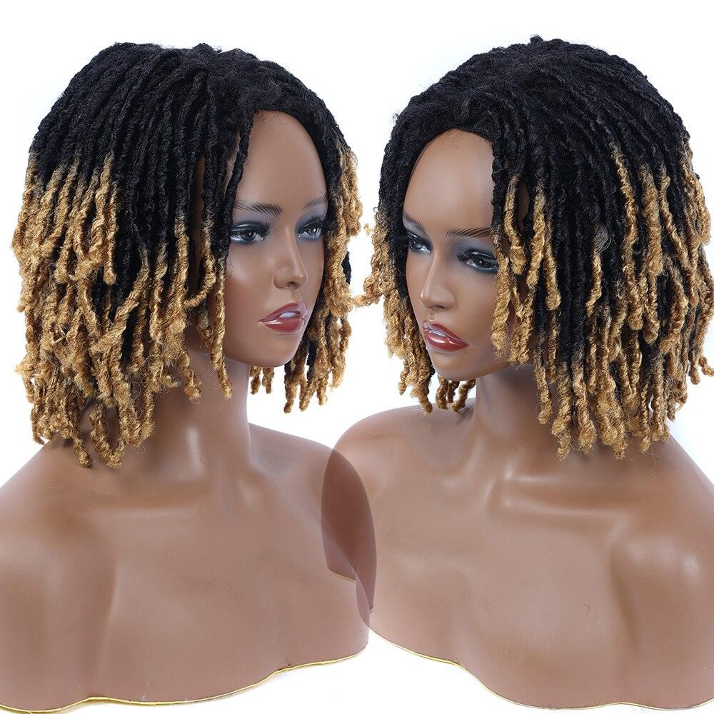 Dread Lock Wigs Short Curly Ends - Supreme Lush Hair