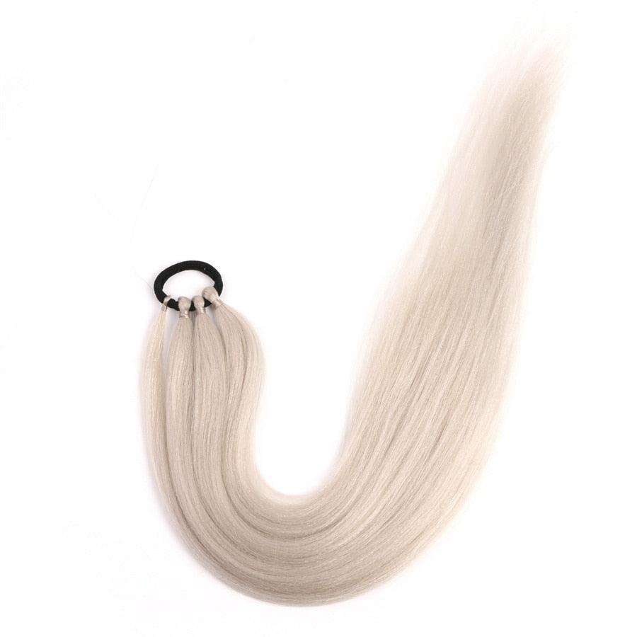Ponytail Extensions With Rubber Band - Supreme Lush Hair