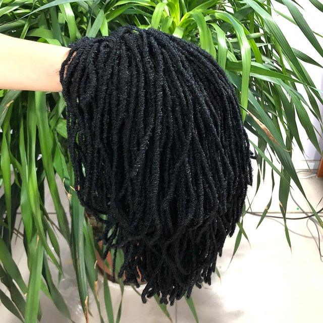 Dread Lock Wigs Short Curly Ends - Supreme Lush Hair