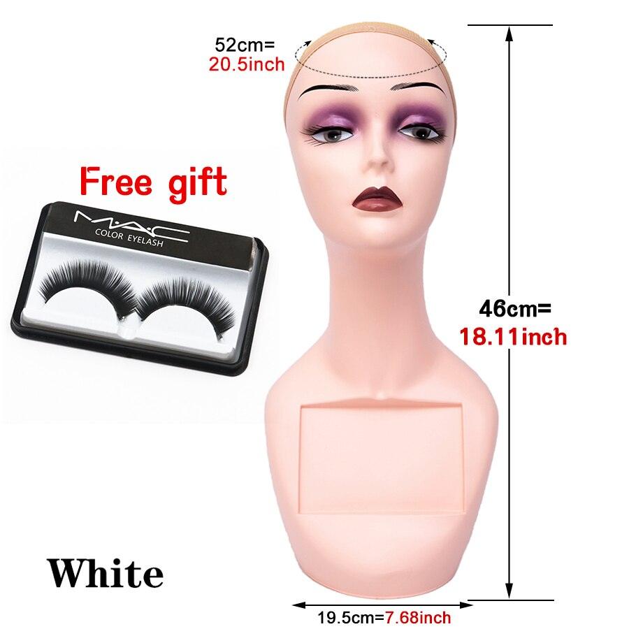 Wig Display Mannequin Head With Non Slip Cap - Supreme Lush Hair