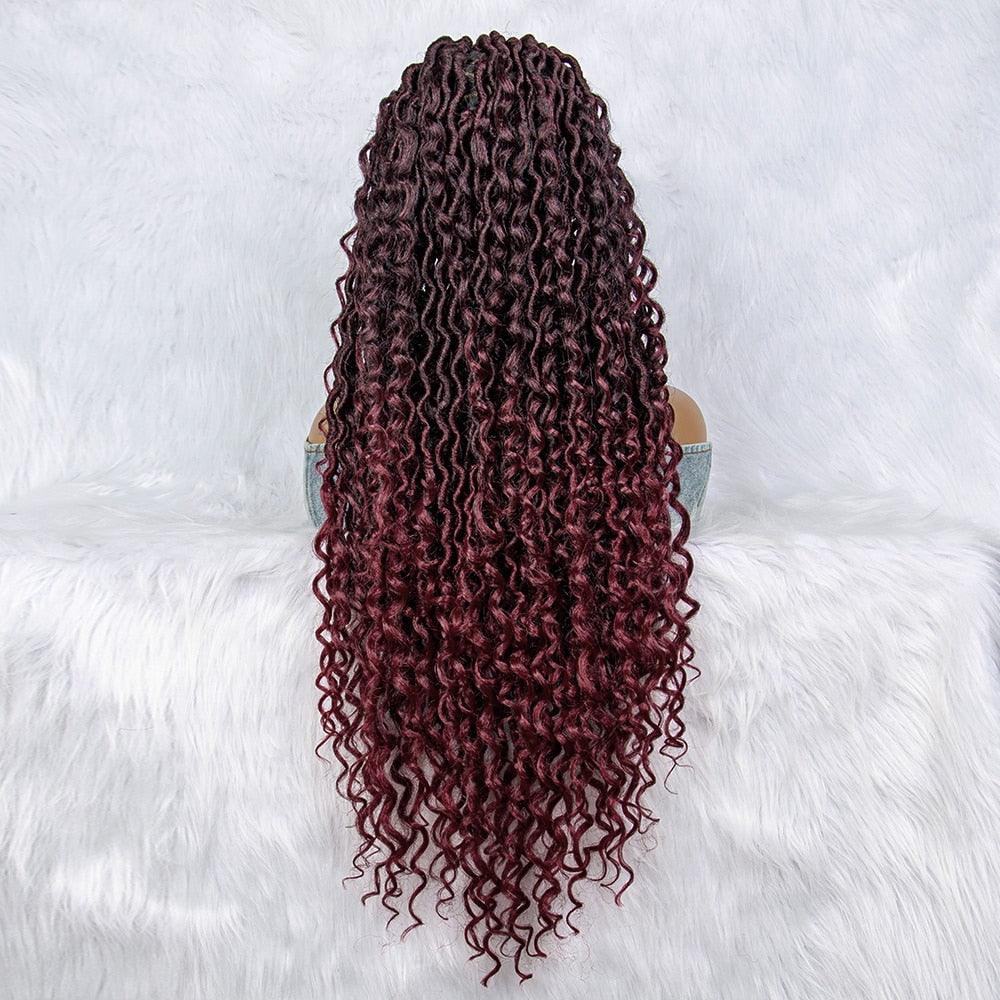 Box Wig Braid Synthetic Full Lace Wigs - Supreme Lush Hair