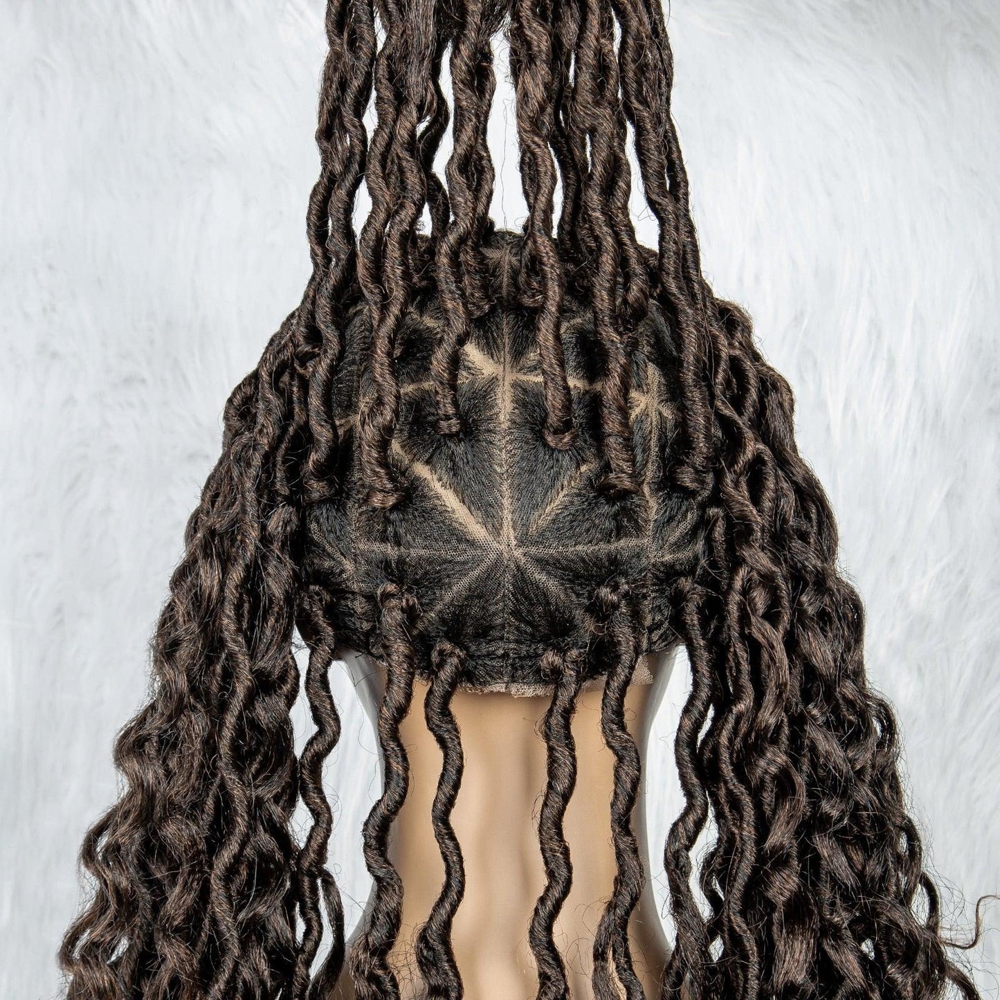 Box Wig Braid Synthetic Full Lace Wigs - Supreme Lush Hair