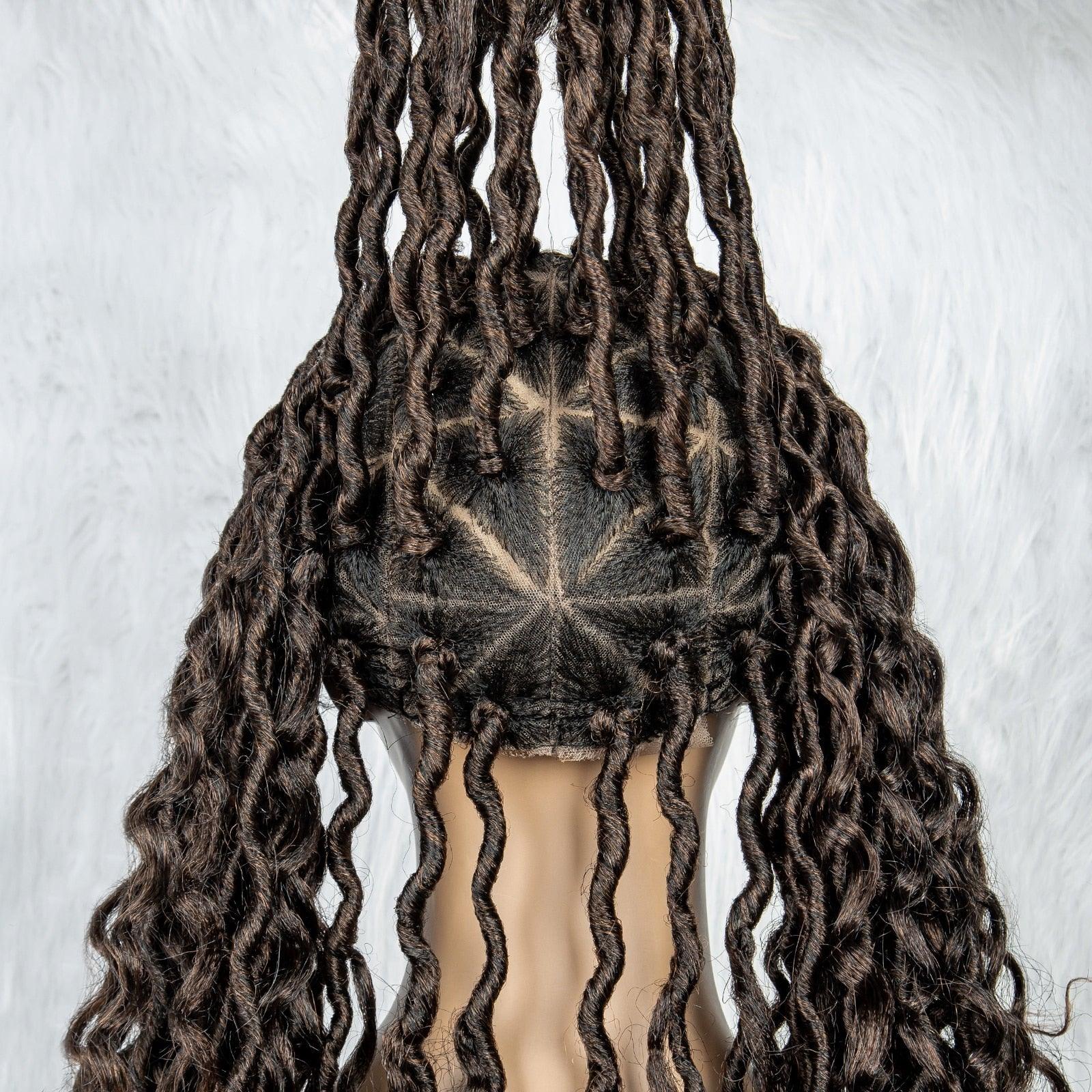 Box Wig Braid Synthetic Full Lace Wigs - Supreme Lush Hair