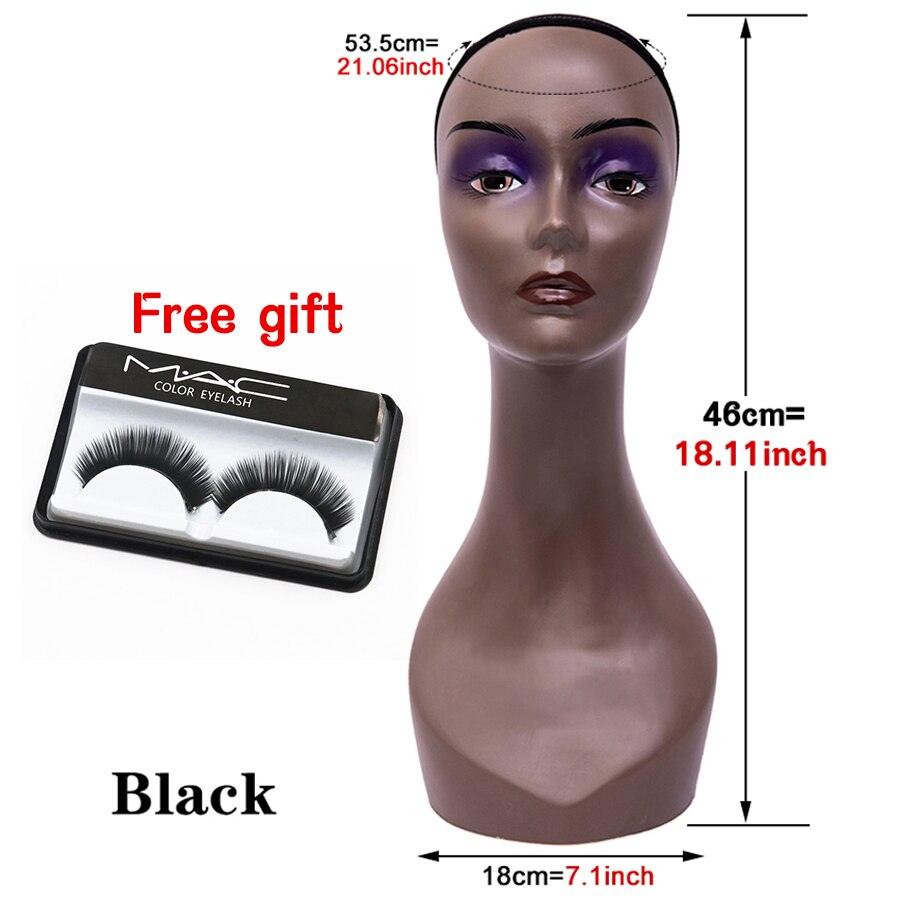 Wig Display Mannequin Head With Non Slip Cap - Supreme Lush Hair