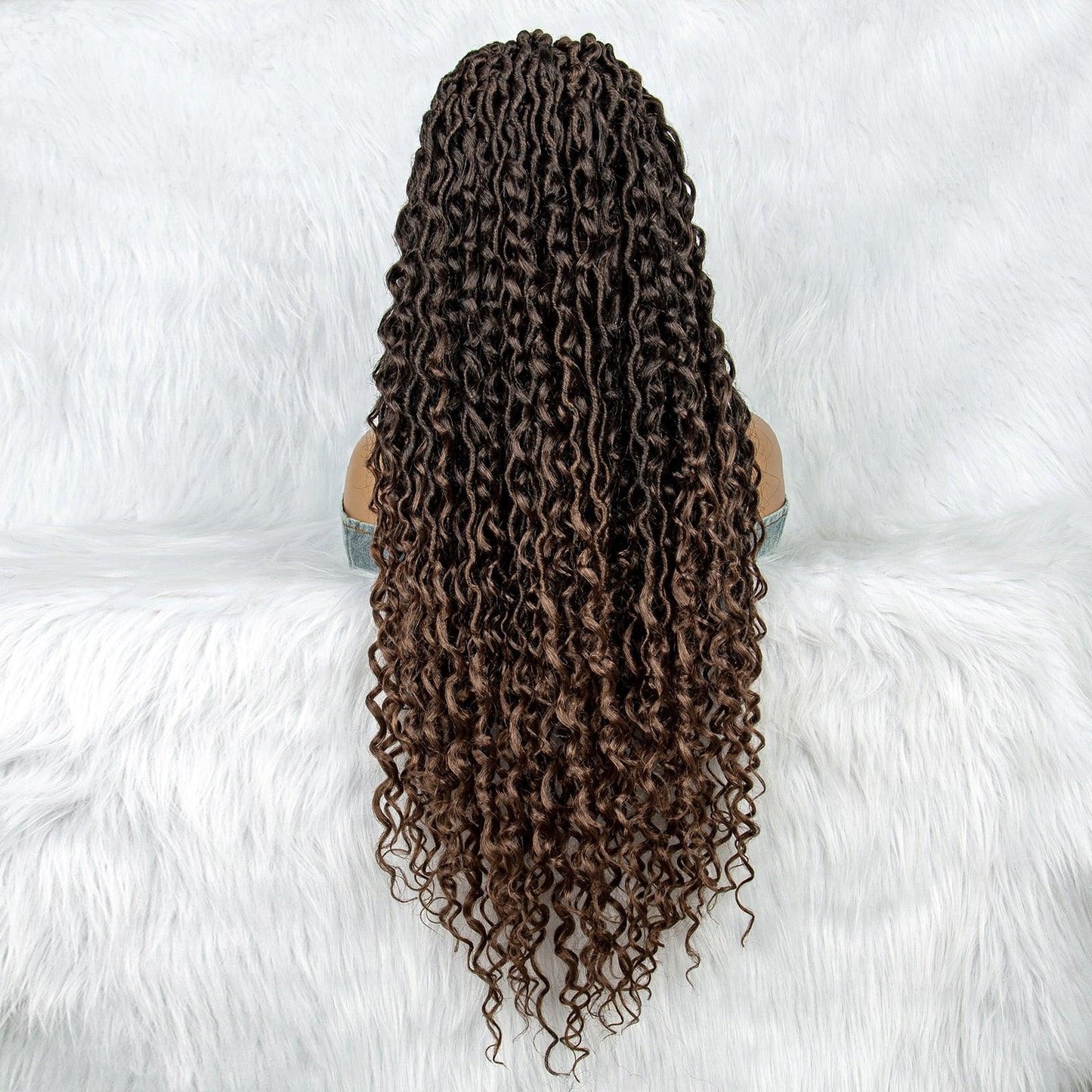 Box Wig Braid Synthetic Full Lace Wigs - Supreme Lush Hair