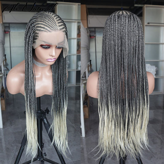 Synthetic Lace Front Cornrow Wigs - Supreme Lush Hair