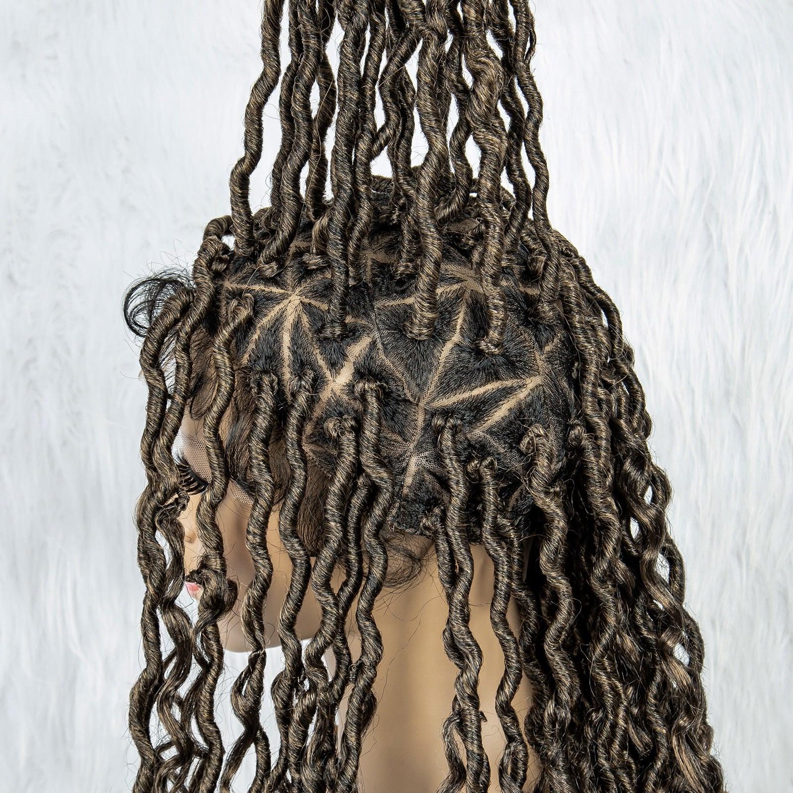 Box Wig Braid Synthetic Full Lace Wigs - Supreme Lush Hair