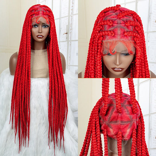 Full Lace Cornrow Box Braids Wigs - Supreme Lush Hair