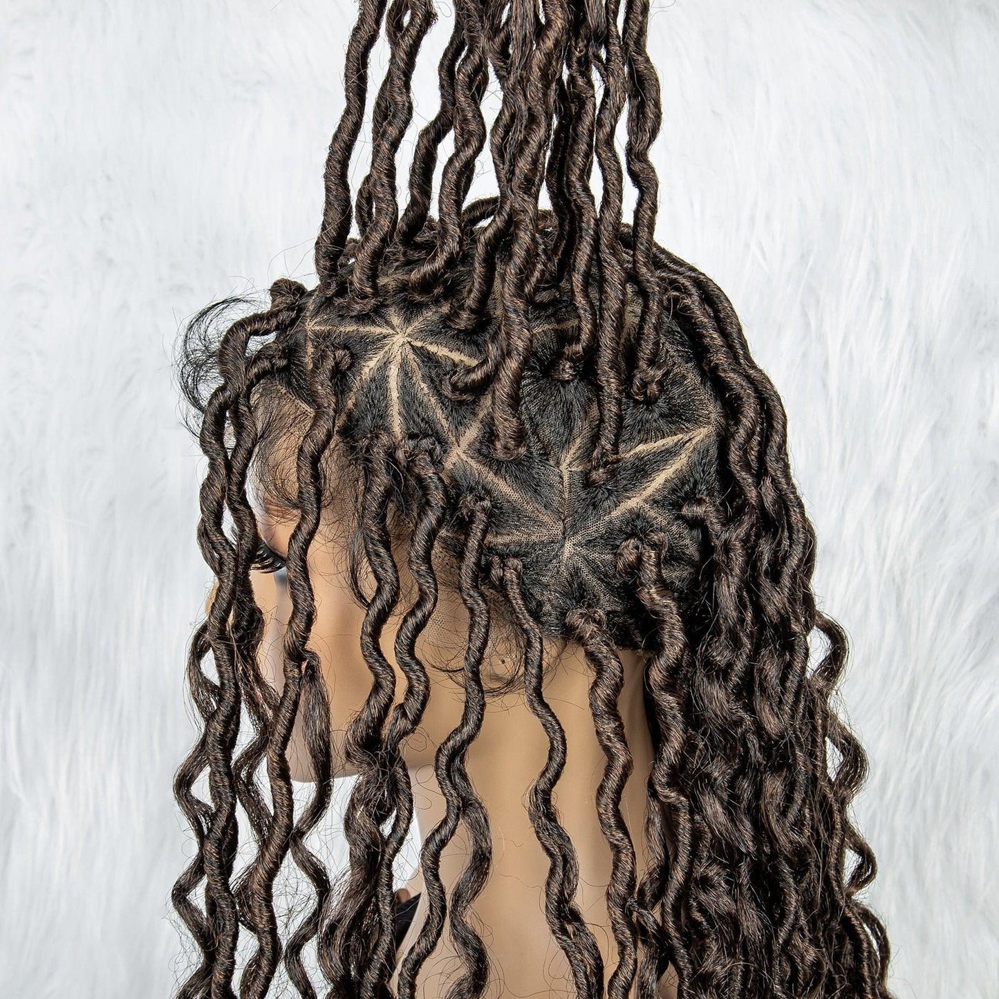 Box Wig Braid Synthetic Full Lace Wigs - Supreme Lush Hair