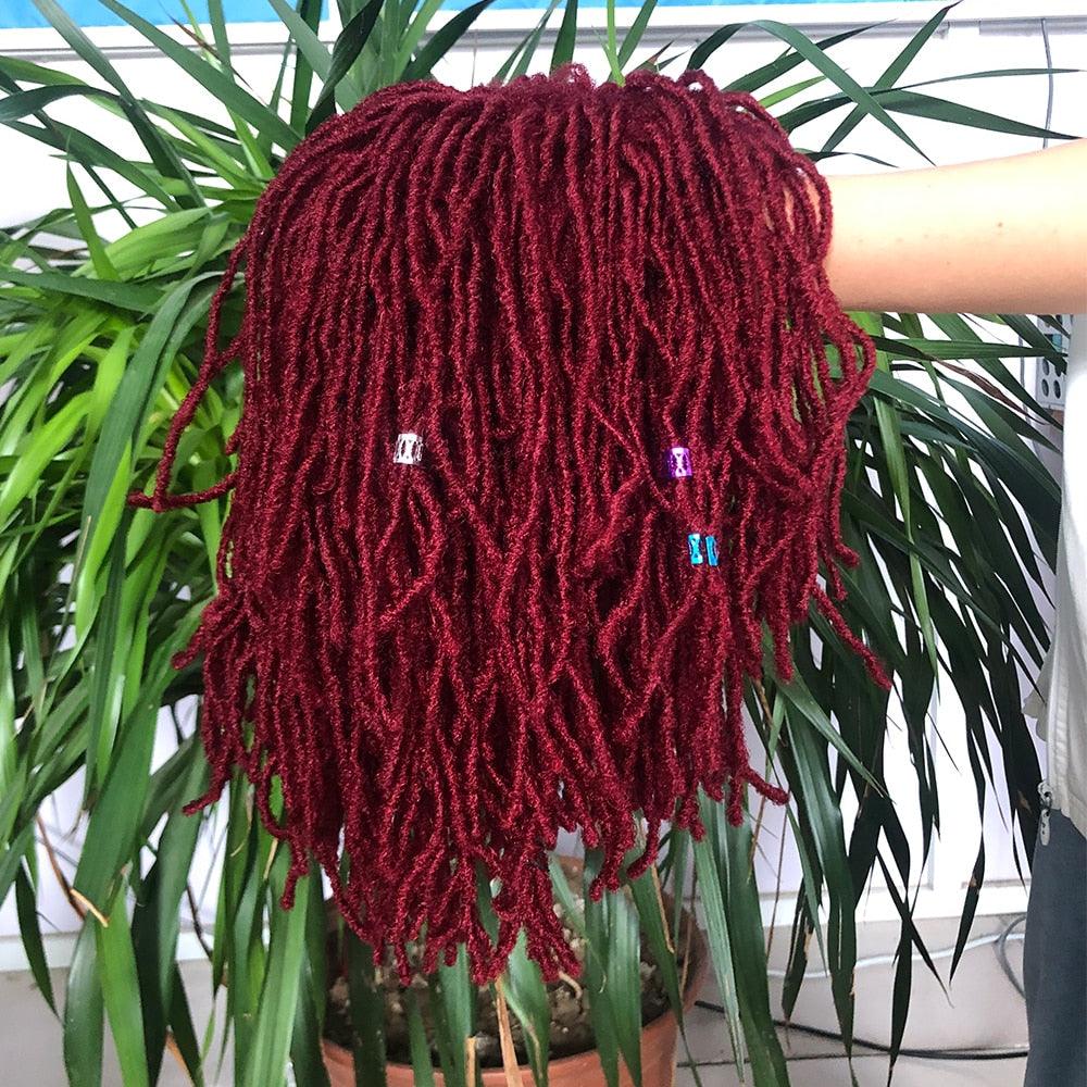 Dread Lock Wigs Short Curly Ends - Supreme Lush Hair