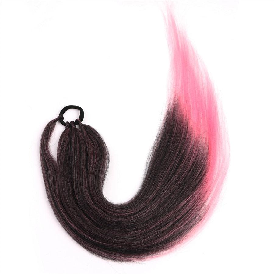 Ponytail Extensions With Rubber Band - Supreme Lush Hair