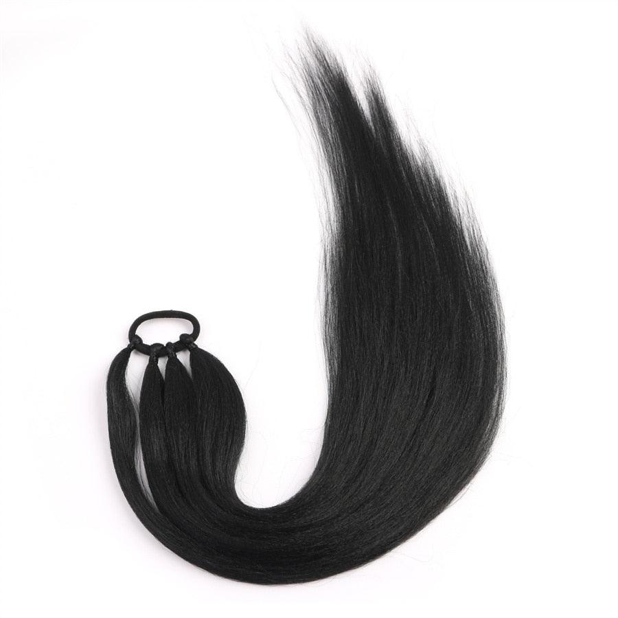 Ponytail Extensions With Rubber Band - Supreme Lush Hair