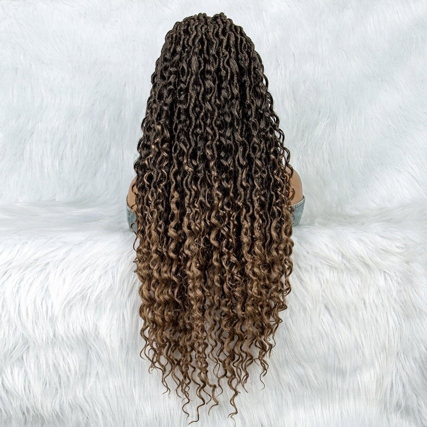 Box Wig Braid Synthetic Full Lace Wigs - Supreme Lush Hair