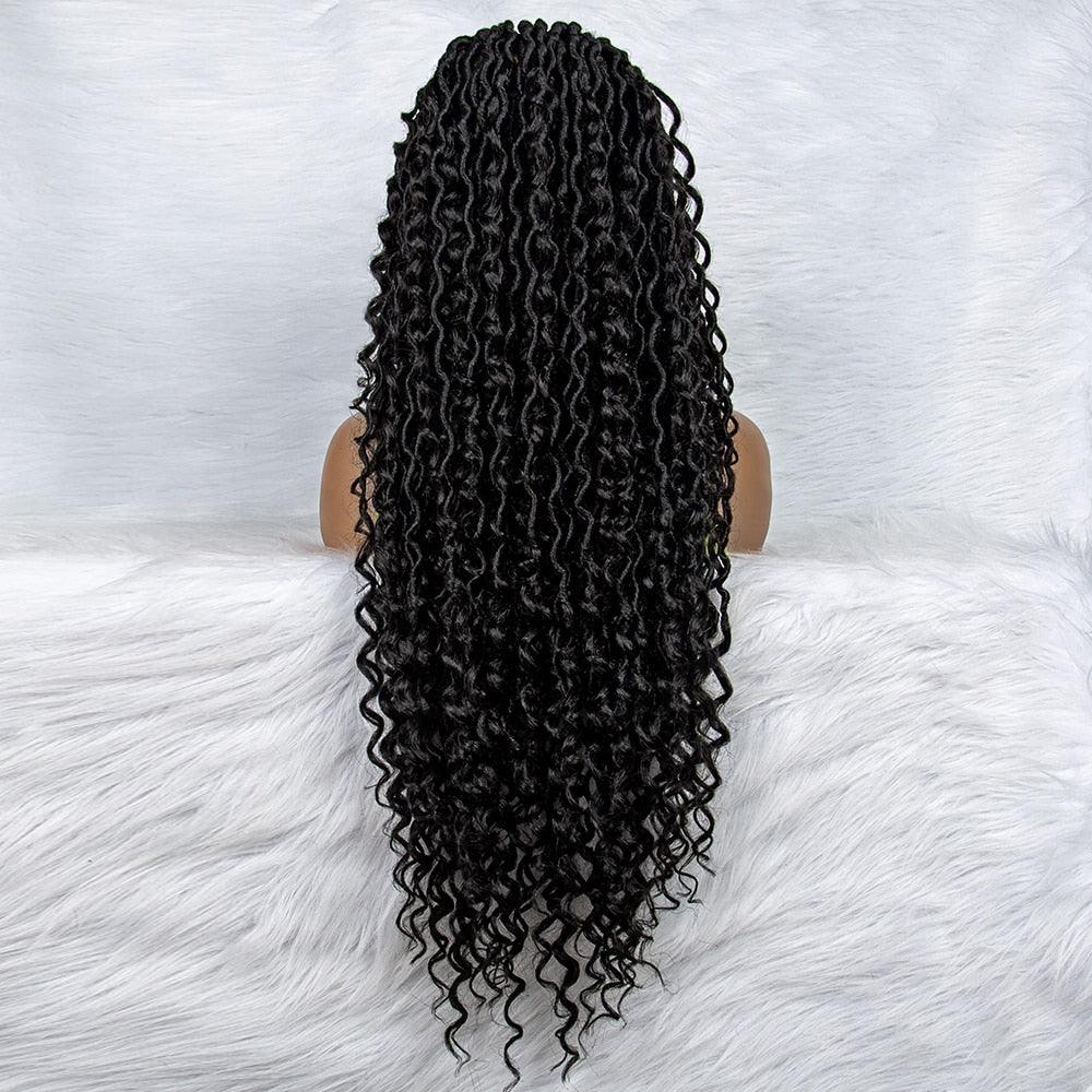 Box Wig Braid Synthetic Full Lace Wigs - Supreme Lush Hair