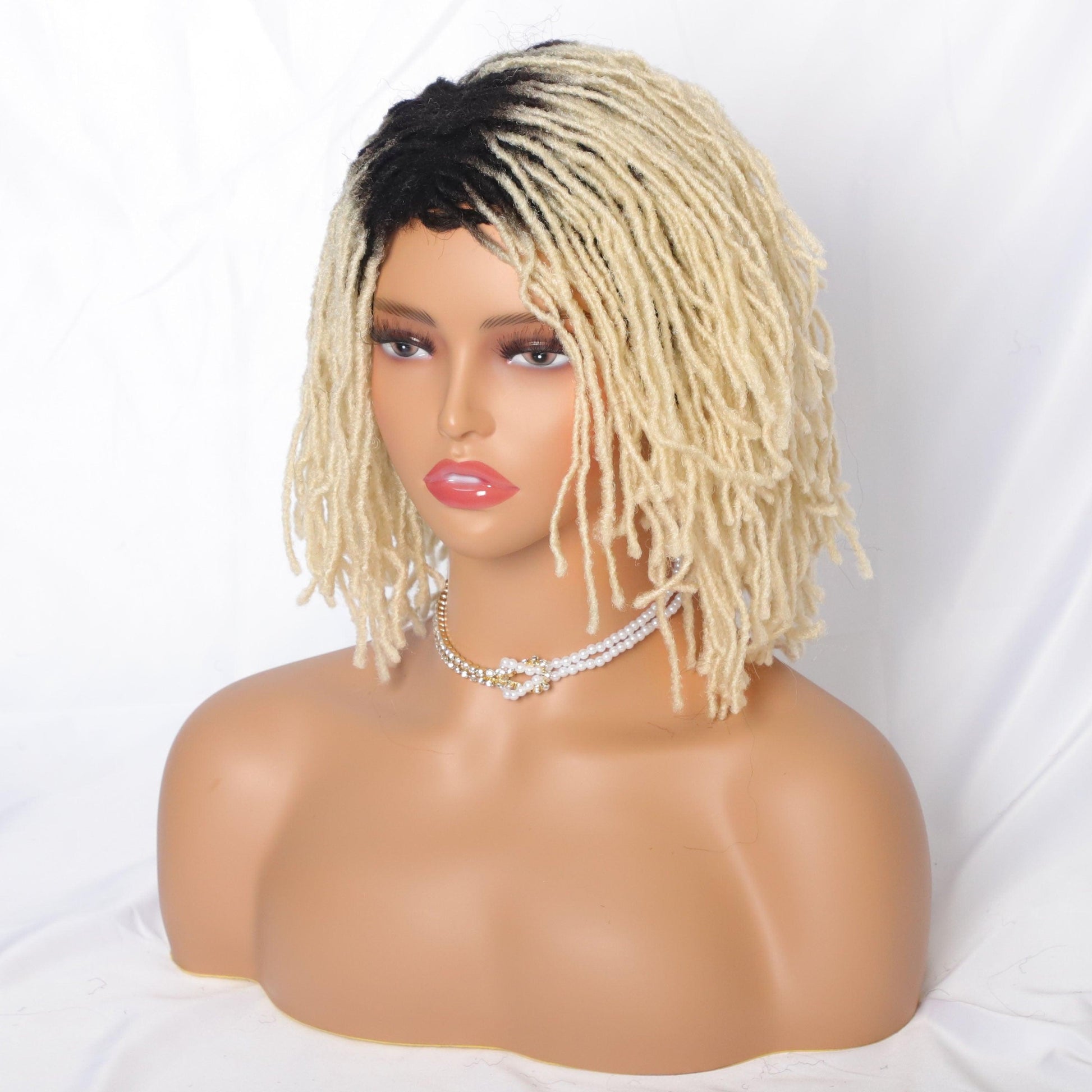 Dread Lock Wigs Short Curly Ends - Supreme Lush Hair