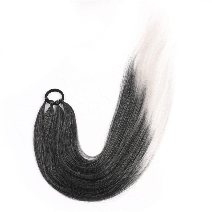 Ponytail Extensions With Rubber Band - Supreme Lush Hair