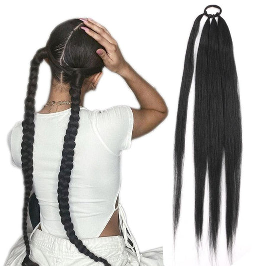 Ponytail Extensions With Rubber Band - Supreme Lush Hair