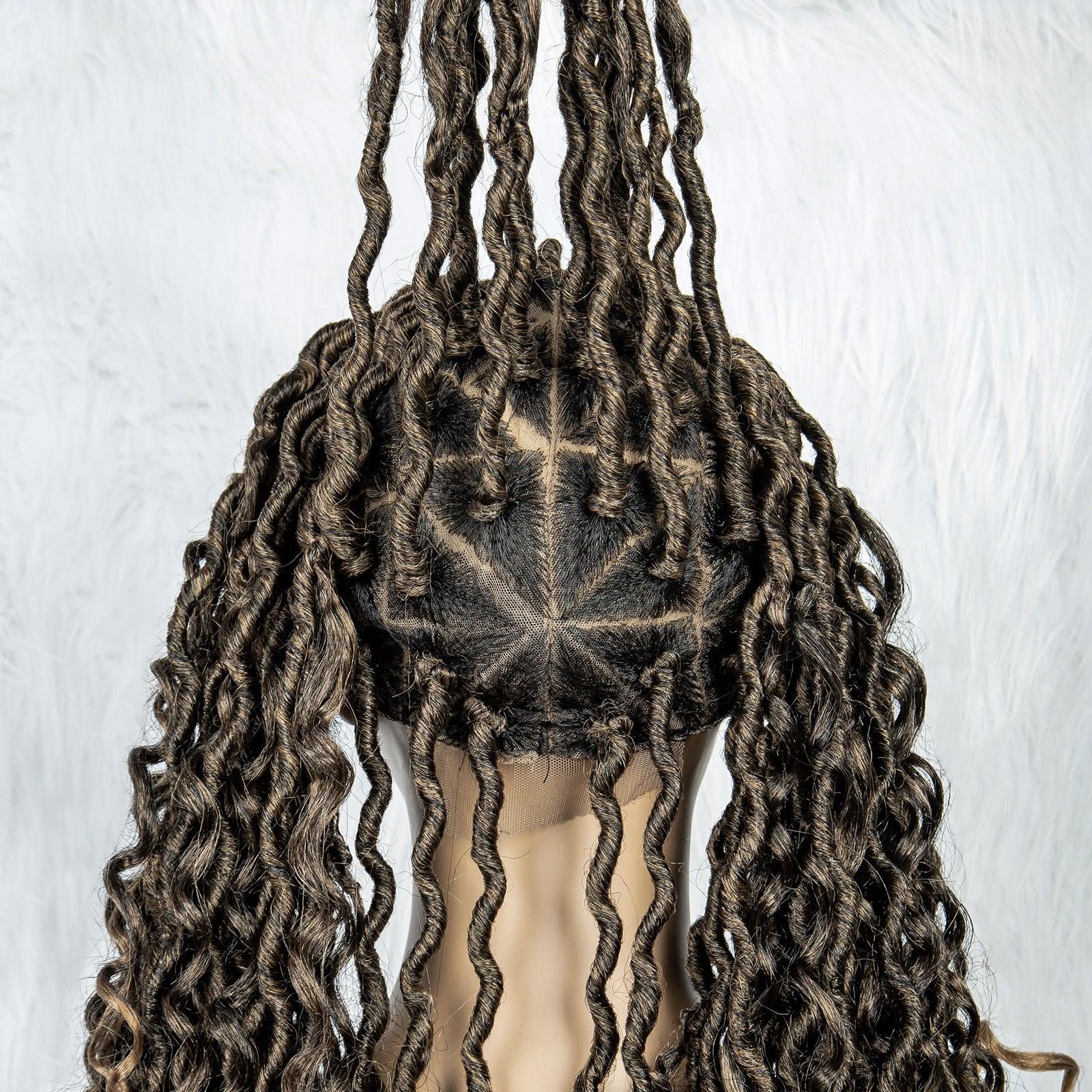 Box Wig Braid Synthetic Full Lace Wigs - Supreme Lush Hair
